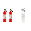 White 3.9 Lbs. Fire Extinguisher with Wall Mount H836880