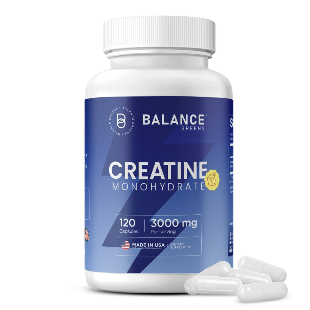 Creatine Monohydrate 3,000mg 120 Capsules Micronized F1243