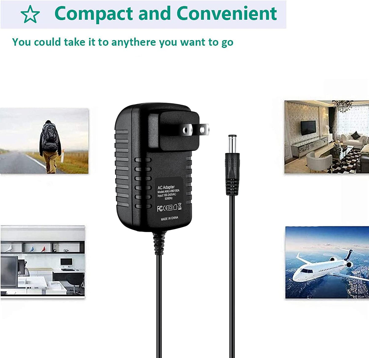 15V AC/DC Adapter Y144