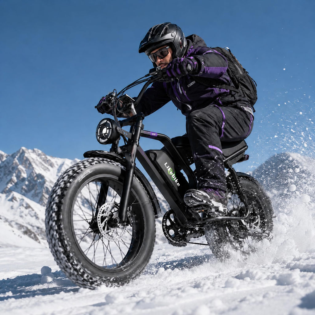 1500W 80 Miles 48V 20AH Electric Bike X3284