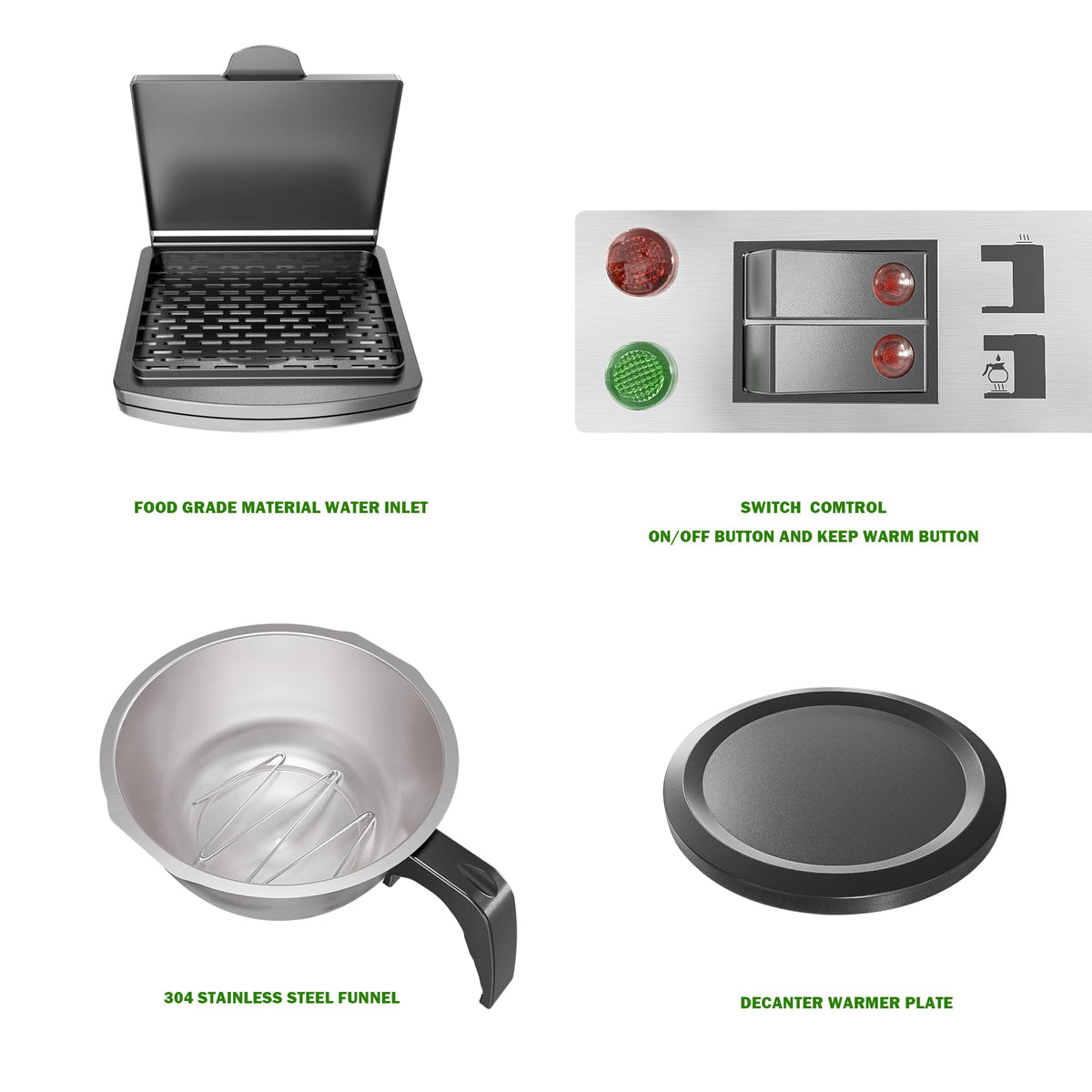 12-Cup Commercial Drip Coffee Maker D281769