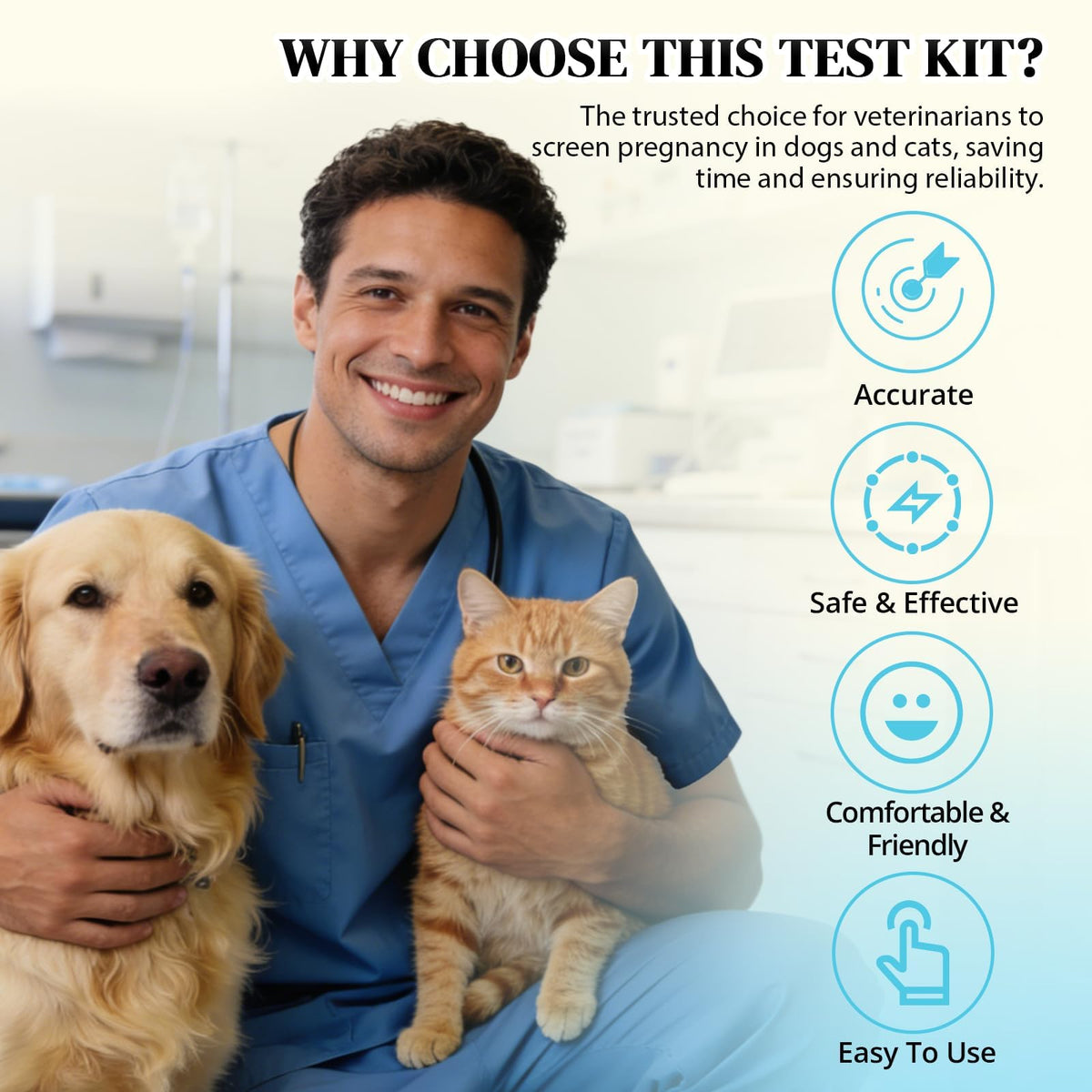 2-Pack Dog & Cat Pregnancy Test Kit U222