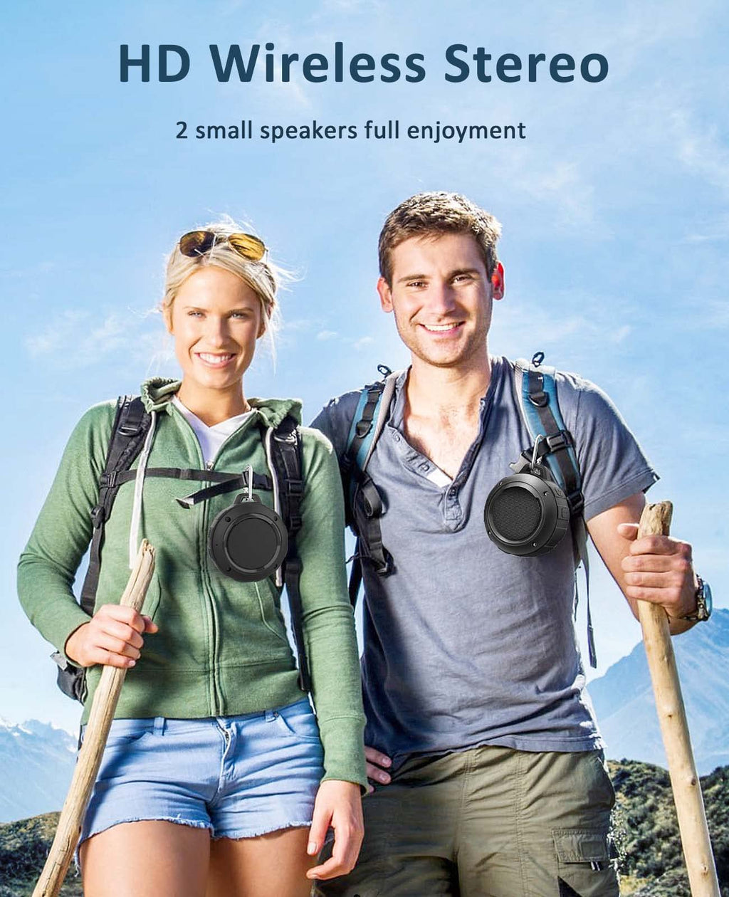 Waterproof Bluetooth Portable Mini Speaker with Subwoofer Y149