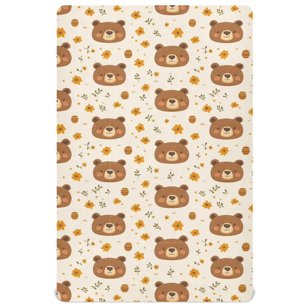 Soft Breathable Microfiber Crib Sheet D20128