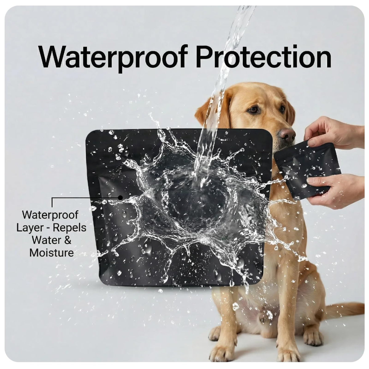 200pcs Zippered Waterproof Pet Pill Pouches E532275