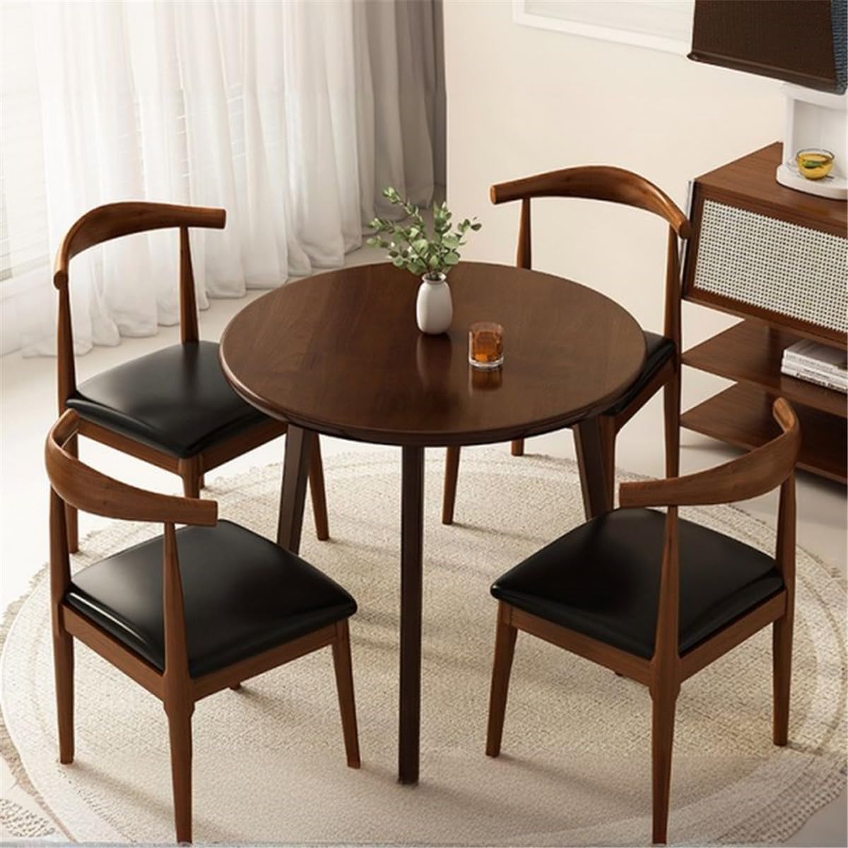 Round Dining Table Chairs Set J807