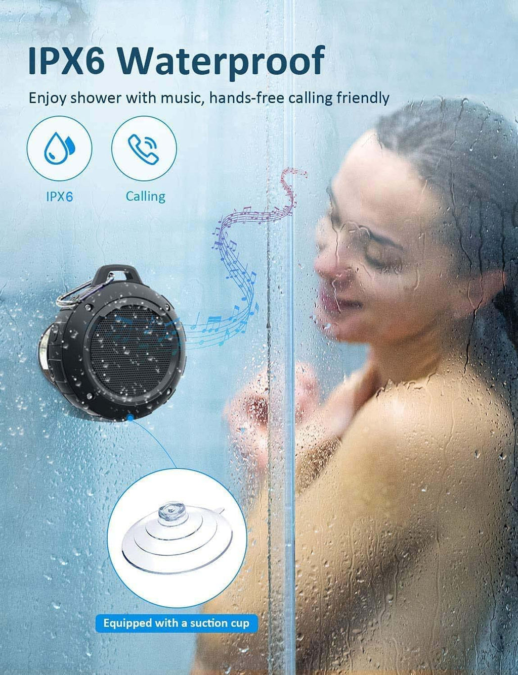 Waterproof Bluetooth Portable Mini Speaker with Subwoofer Y149
