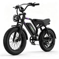 1500W 80 Miles 48V 20AH Electric Bike X3284