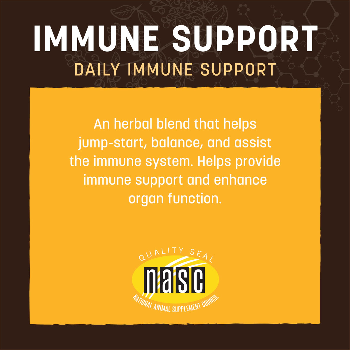 Immune Support for Dogs & Cats 2 fl oz X313