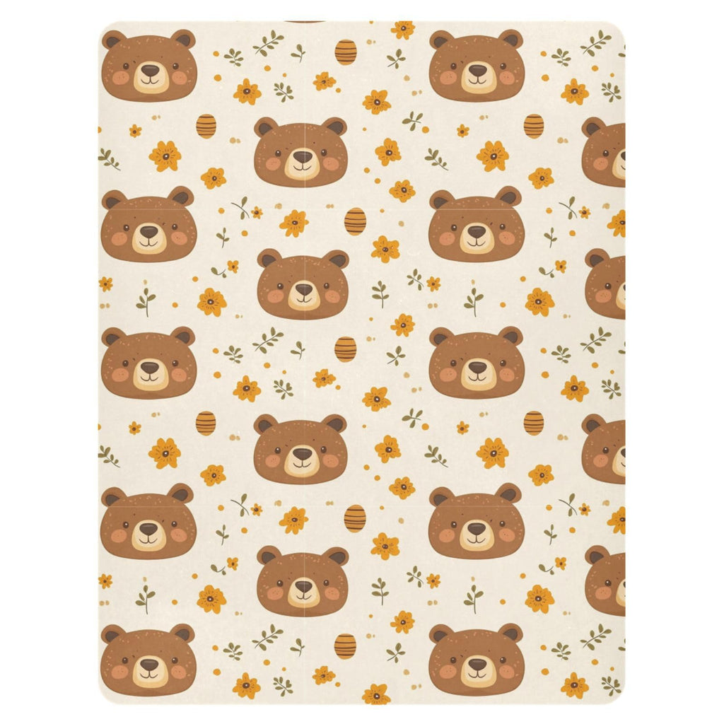 Soft Breathable Microfiber Crib Sheet D20128