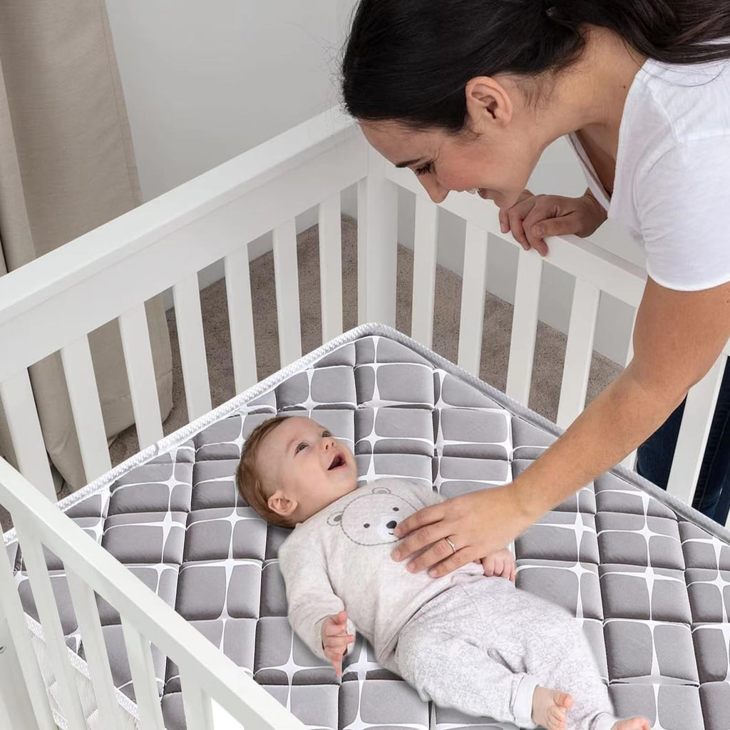 Hypoallergenic Baby Crib and Toddler Mattress 52" x 27.6" x 5" D1569