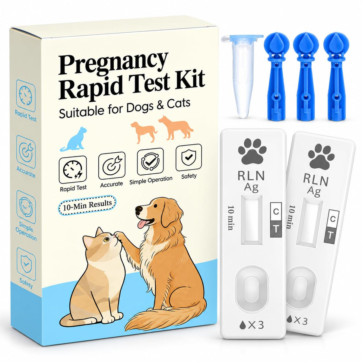 2-Pack Dog & Cat Pregnancy Test Kit U222