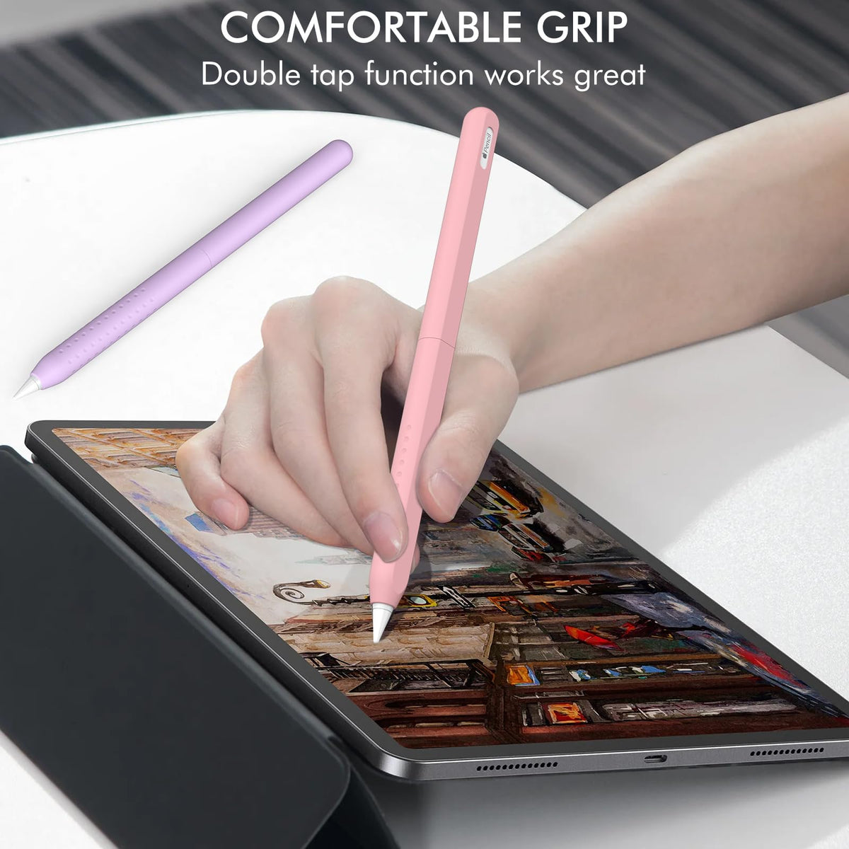 2 Pack Silicone Case for Apple Pencil 2nd Generation A8189