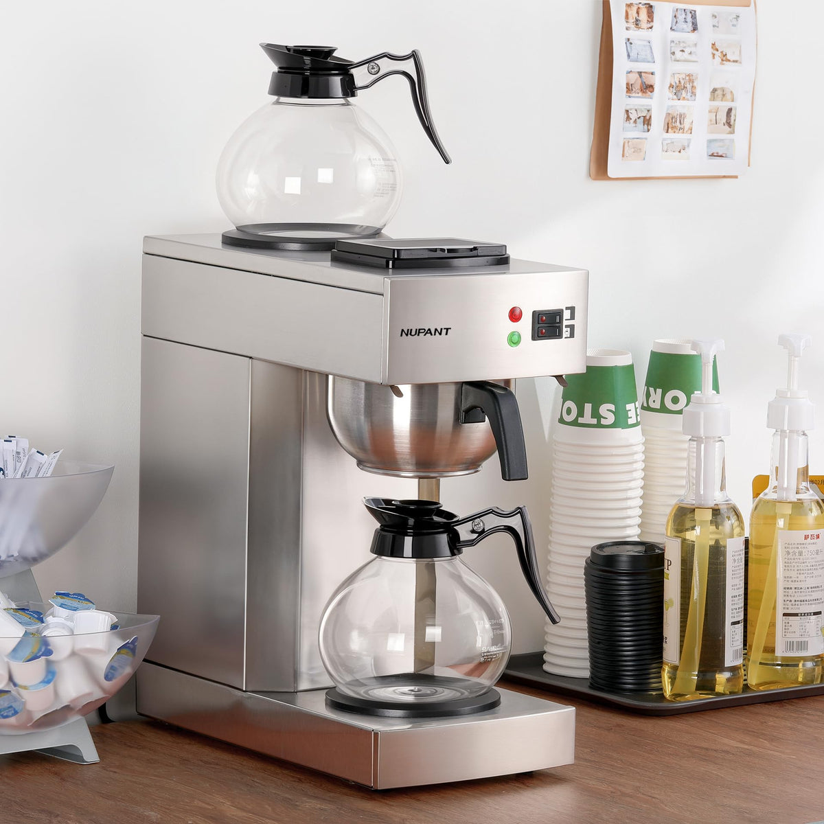 12-Cup Commercial Drip Coffee Maker D281769