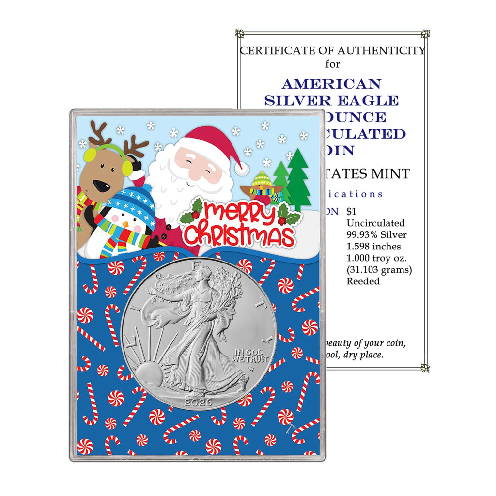 2026 U.S. Silver Eagle 1 oz Brilliant Uncirculated T199501