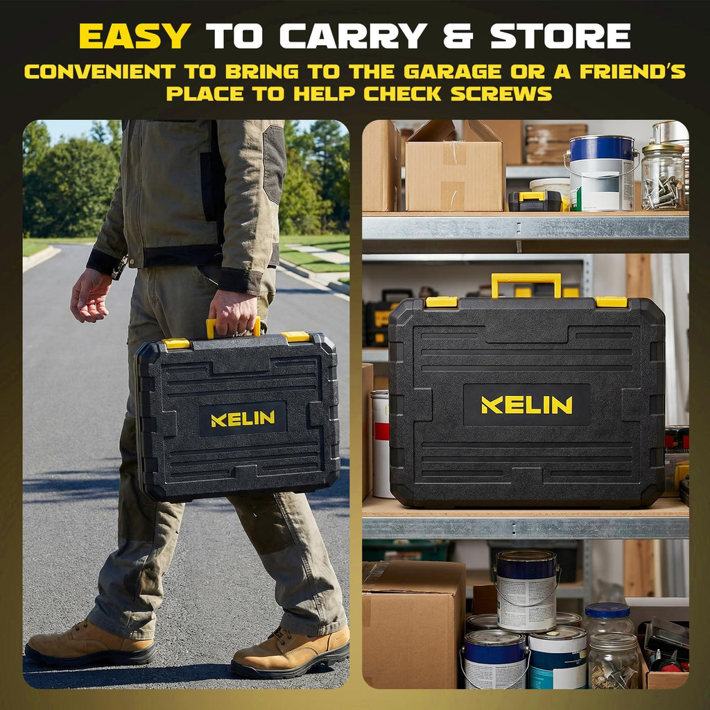 155 Pcs Household Tool Set with Toolbox T904827