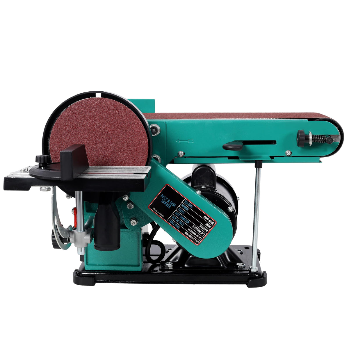4" x 36" Belt Sander 6" Disc Polisher Grinder F719