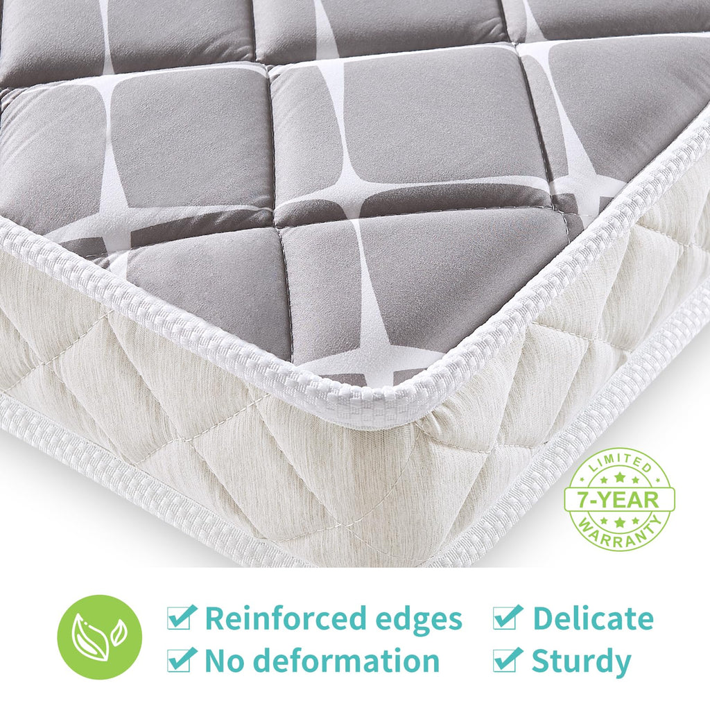 Hypoallergenic Baby Crib and Toddler Mattress 52" x 27.6" x 5" D1569