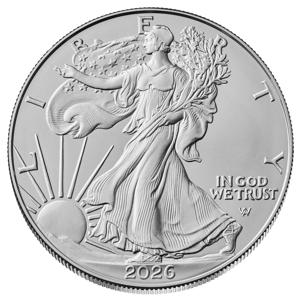 2026 U.S. Silver Eagle 1 oz Brilliant Uncirculated T199501