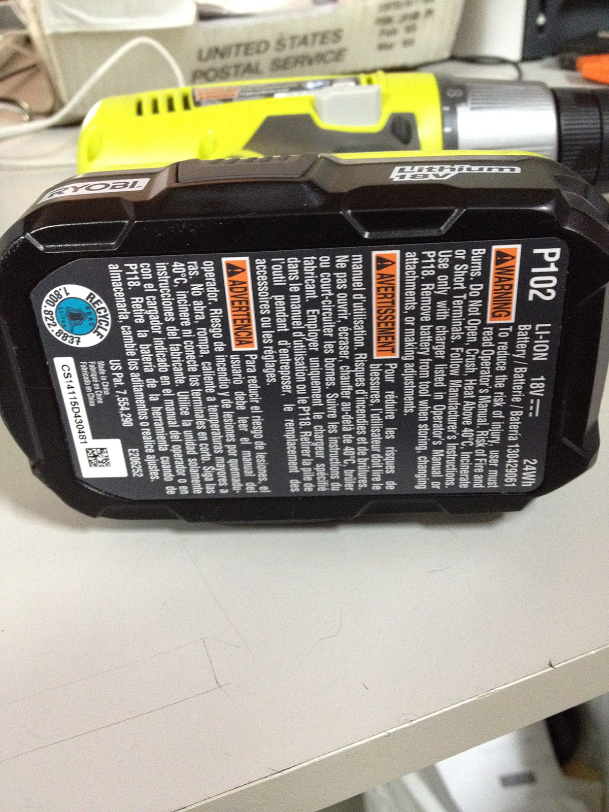 18 Volt 3/8" Drill/driver W1252